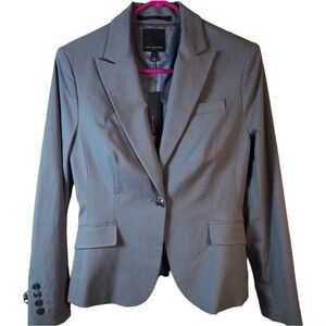 NWT The Limited Gray Blazer Sz 8